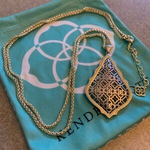 Kendra Scott Aiden Necklace - Silver/Gold